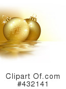 Christmas Baubles Clipart #432141 by dero
