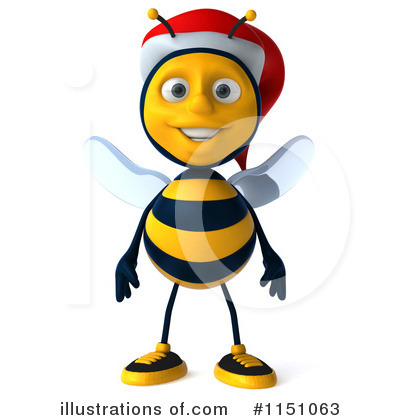 Bee Character Clipart #1151063 by Julos