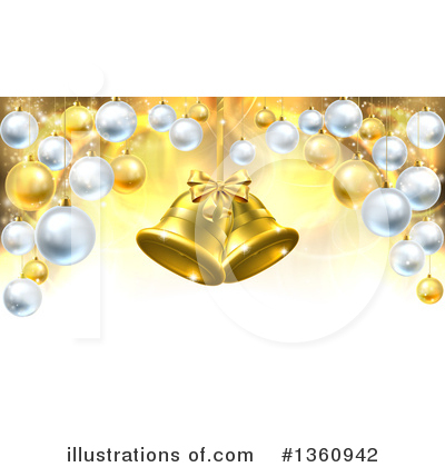 Christmas Background Clipart #1360942 by AtStockIllustration