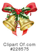 Christmas Bells Clipart #228575 by AtStockIllustration