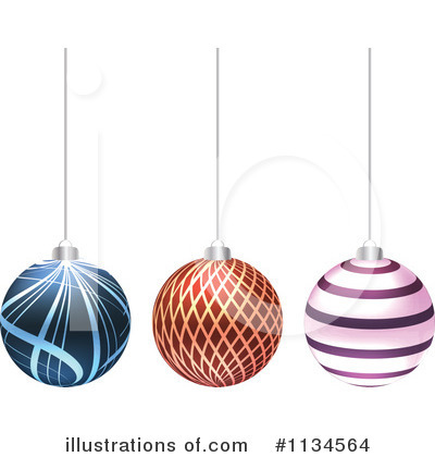 Royalty-Free (RF) Christmas Bulb Clipart Illustration by Andrei Marincas - Stock Sample #1134564