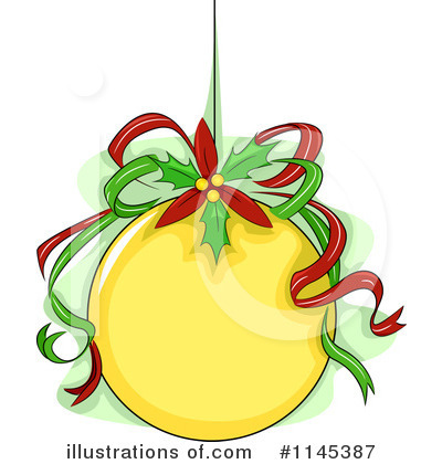 Royalty-Free (RF) Christmas Bulb Clipart Illustration by BNP Design Studio - Stock Sample #1145387