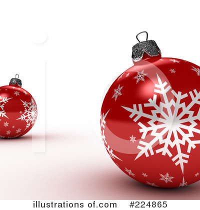 Christmas Ornaments Clipart #224865 by stockillustrations