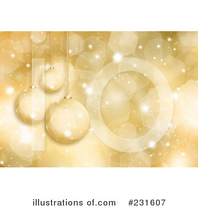 Royalty-Free (RF) Christmas Bulbs Clipart Illustration by KJ Pargeter - Stock Sample #231607