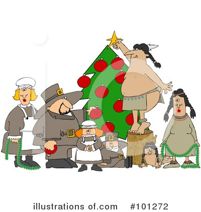Royalty-Free (RF) Christmas Clipart Illustration by djart - Stock Sample #101272