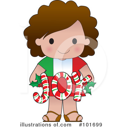 Royalty-Free (RF) Christmas Clipart Illustration by Maria Bell - Stock Sample #101699