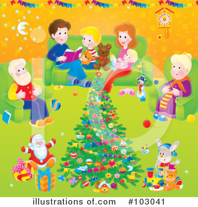 Family Clipart #103041 by Alex Bannykh