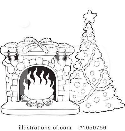 Royalty-Free (RF) Christmas Clipart Illustration by visekart - Stock Sample #1050756