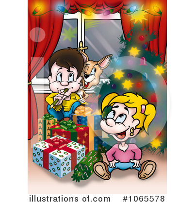 Royalty-Free (RF) Christmas Clipart Illustration by dero - Stock Sample #1065578