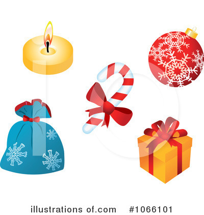 Christmas Candle Clipart #1066101 by Vector Tradition SM