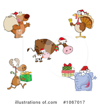 Royalty-Free (RF) Christmas Clipart Illustration by Hit Toon - Stock Sample #1067017