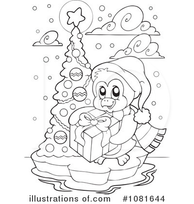 Royalty-Free (RF) Christmas Clipart Illustration by visekart - Stock Sample #1081644