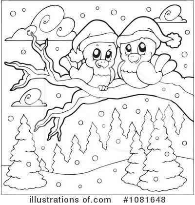 Royalty-Free (RF) Christmas Clipart Illustration by visekart - Stock Sample #1081648