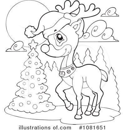 Royalty-Free (RF) Christmas Clipart Illustration by visekart - Stock Sample #1081651