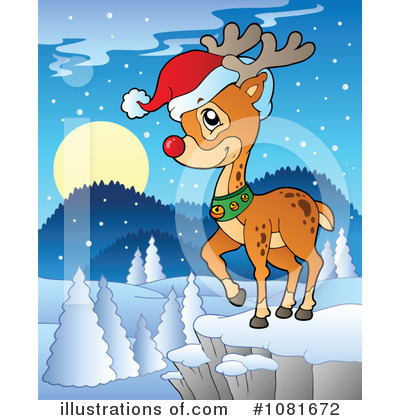 Royalty-Free (RF) Christmas Clipart Illustration by visekart - Stock Sample #1081672