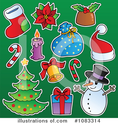 Christmas Stocking Clipart #1083314 by visekart
