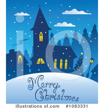 Royalty-Free (RF) Christmas Clipart Illustration by visekart - Stock Sample #1083331