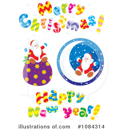 Royalty-Free (RF) Christmas Clipart Illustration by Alex Bannykh - Stock Sample #1084314