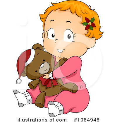 Christmas Baby Clipart #1084948 by BNP Design Studio