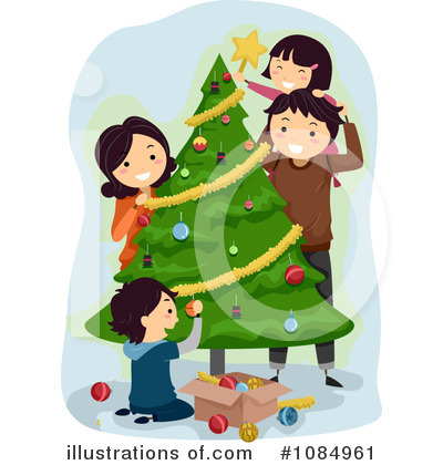 Royalty-Free (RF) Christmas Clipart Illustration by BNP Design Studio - Stock Sample #1084961