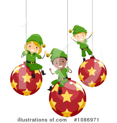 Christmas Elf Clipart #1086971 by BNP Design Studio