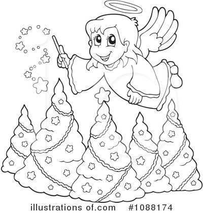 Royalty-Free (RF) Christmas Clipart Illustration by visekart - Stock Sample #1088174