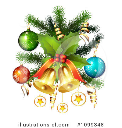 Royalty-Free (RF) Christmas Clipart Illustration by merlinul - Stock Sample #1099348