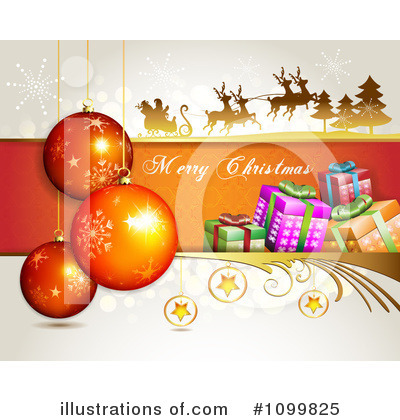 Christmas Bulb Clipart #1099825 by merlinul