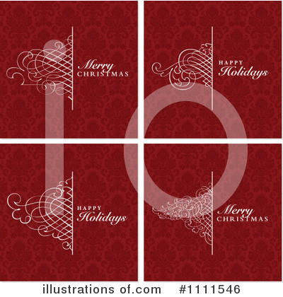 Royalty-Free (RF) Christmas Clipart Illustration by BestVector - Stock Sample #1111546