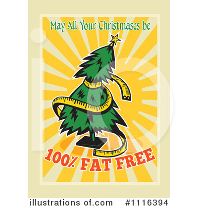 Royalty-Free (RF) Christmas Clipart Illustration by patrimonio - Stock Sample #1116394