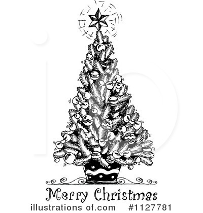 Royalty-Free (RF) Christmas Clipart Illustration by visekart - Stock Sample #1127781