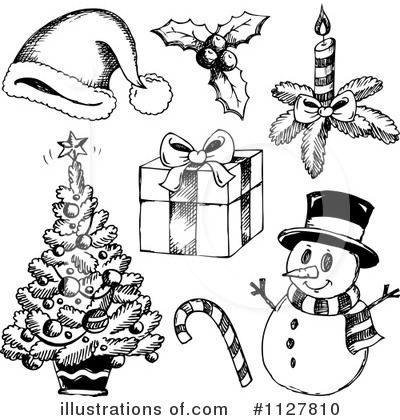 Christmas Candle Clipart #1127810 by visekart