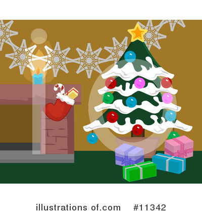 Christmas Stocking Clipart #11342 by AtStockIllustration