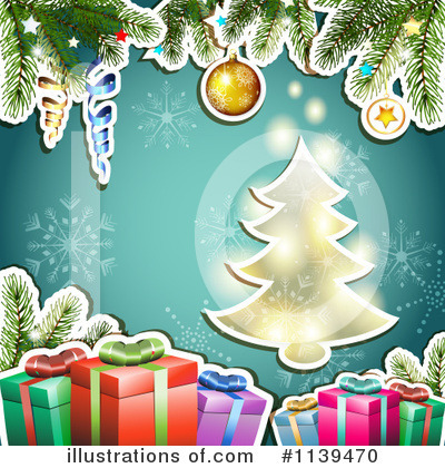 Christmas Tree Clipart #1139470 by merlinul