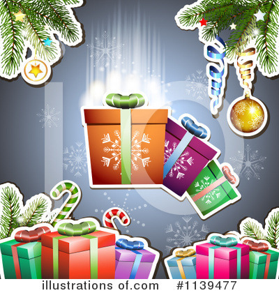 Royalty-Free (RF) Christmas Clipart Illustration by merlinul - Stock Sample #1139477