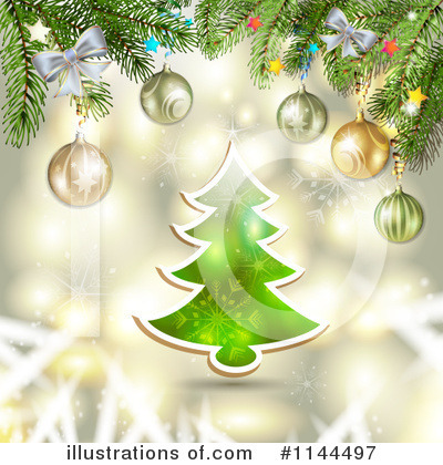 Royalty-Free (RF) Christmas Clipart Illustration by merlinul - Stock Sample #1144497