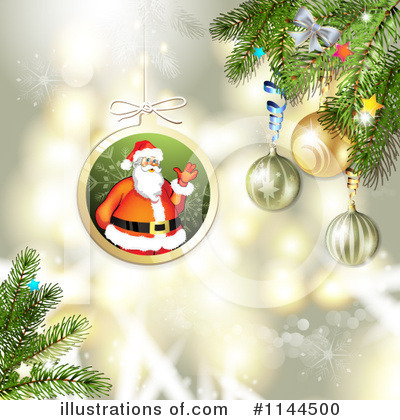 Christmas Bulb Clipart #1144500 by merlinul