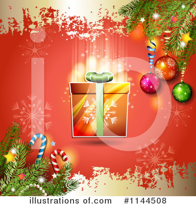 Royalty-Free (RF) Christmas Clipart Illustration by merlinul - Stock Sample #1144508