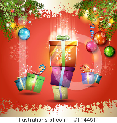 Royalty-Free (RF) Christmas Clipart Illustration by merlinul - Stock Sample #1144511