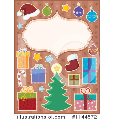 Royalty-Free (RF) Christmas Clipart Illustration by visekart - Stock Sample #1144572