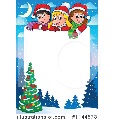 Royalty-Free (RF) Christmas Clipart Illustration by visekart - Stock Sample #1144573