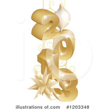 Royalty-Free (RF) Christmas Clipart Illustration by AtStockIllustration - Stock Sample #1203348