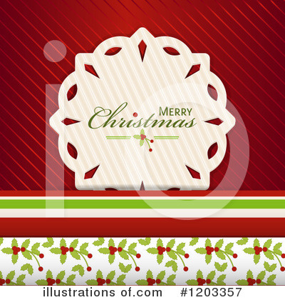 Merry Christmas Clipart #1203357 by elaineitalia