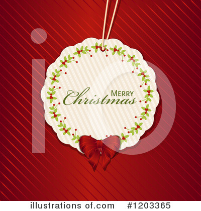 Merry Christmas Clipart #1203365 by elaineitalia