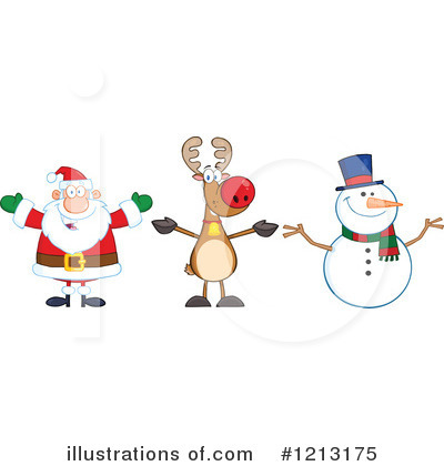 Snowman Clipart #1213175 by Hit Toon