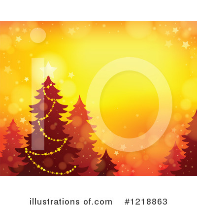 Royalty-Free (RF) Christmas Clipart Illustration by visekart - Stock Sample #1218863
