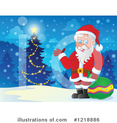 Royalty-Free (RF) Christmas Clipart Illustration by visekart - Stock Sample #1218886