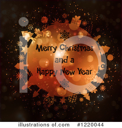 Royalty-Free (RF) Christmas Clipart Illustration by KJ Pargeter - Stock Sample #1220044