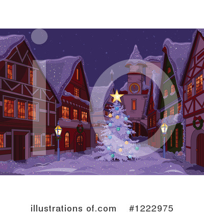 Christmas Tree Clipart #1222975 by Pushkin