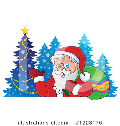 Royalty-Free (RF) Christmas Clipart Illustration by visekart - Stock Sample #1223176